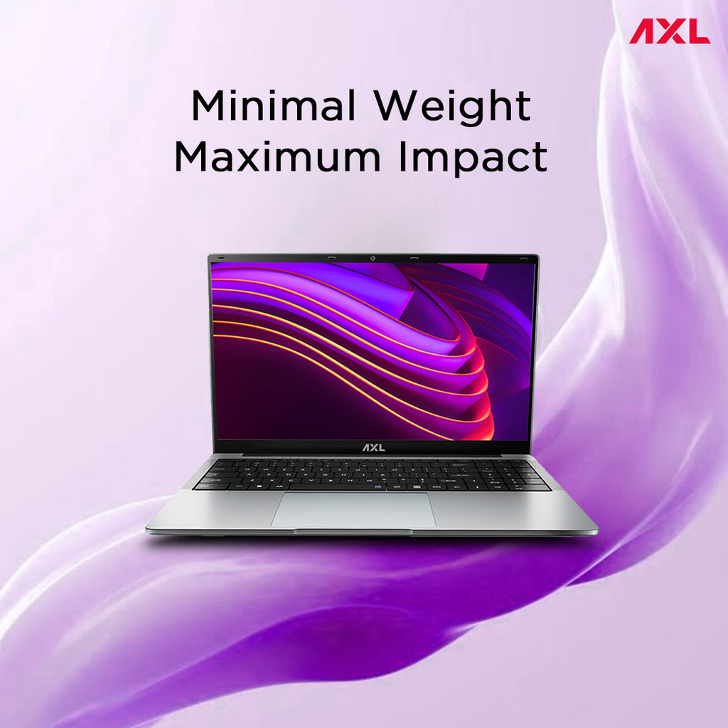 AXL Laptop (Vayu Book) Intel® Celeron Newly Launched Thin & Light | 15.6 Inch (39.624 cm) HD Display (8GB/128GB SSD | 1920*1080 FHD IPS