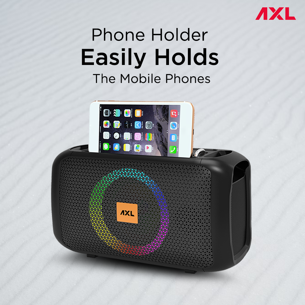 Axl Audio AXL BLAST 15W Portable Bluetooth Speaker with Powerful Sound Driver ...