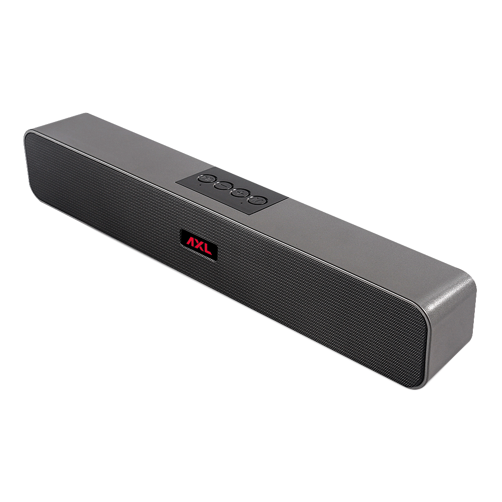 Axl Audio AXL Sonic Soundbar - 10W Wireless Bluetooth Speaker for Immersive Audi ...